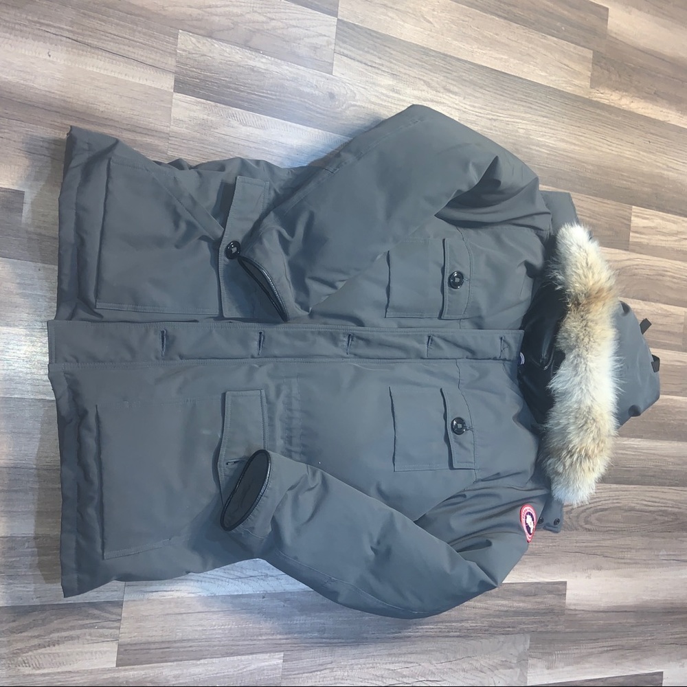 Canada goose puffer coat men’s xxl grey winter